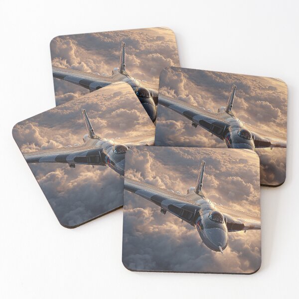 Item preview, Delta Wing Vulcan Returning to Base Against the Sunset designed and sold by Skyframe Aviation.