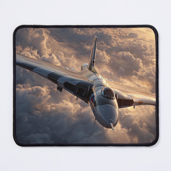 Item preview, Delta Wing Vulcan Returning to Base Against the Sunset designed and sold by Skyframe Aviation.