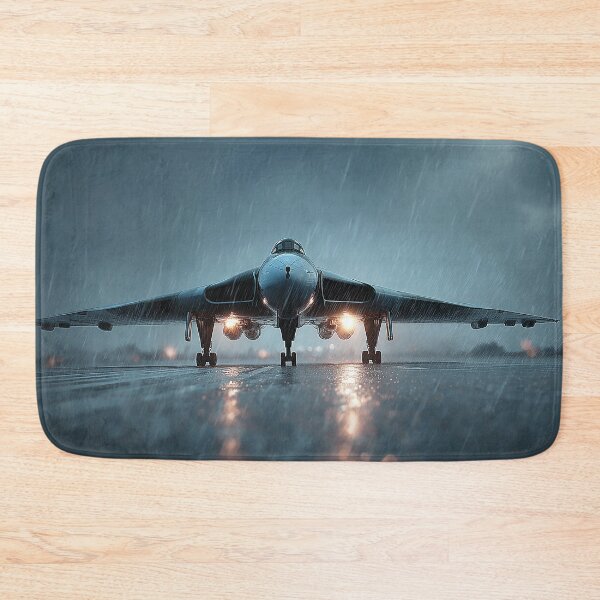 Item preview, Cold War Vulcan At Sunset During Takeoff designed and sold by Skyframe Aviation.