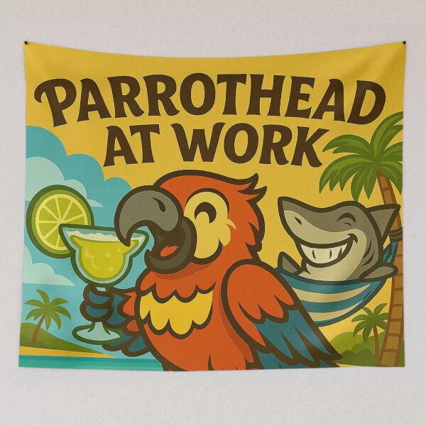 Item preview, PARROTHEAD AT WORK - NR 04 - 9216x9216 designed and sold by darky72.