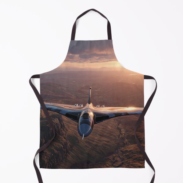 Item preview, The Vulcan Bomber On a Tactical Sortie in the Glow of Sunset designed and sold by Skyframe Aviation.
