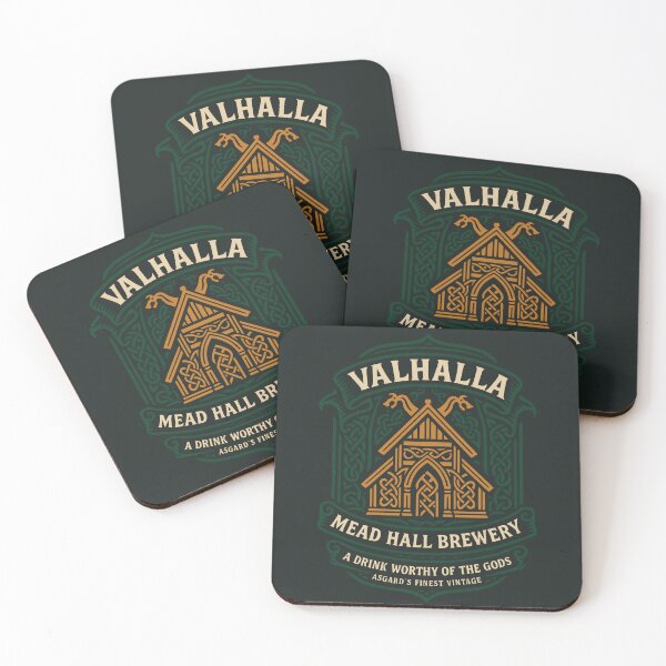 Item preview, Valhalla Mead Hall designed and sold by Coconautica.