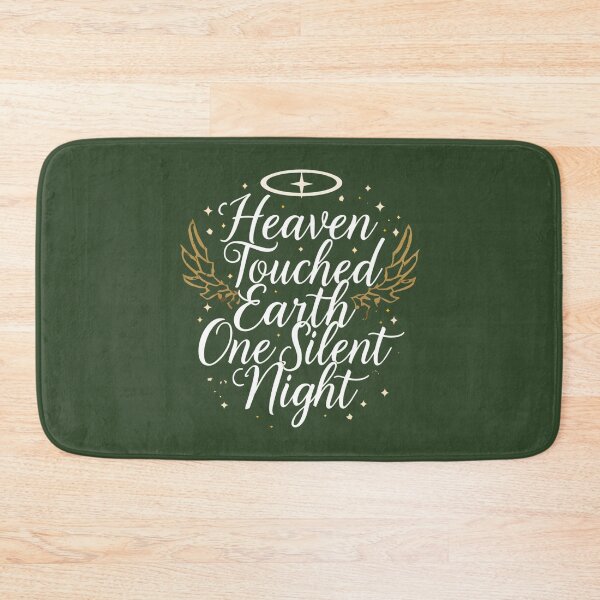 Item preview, Heaven Touched Earth One Silent Night Christmas Design designed and sold by TrueImage1.