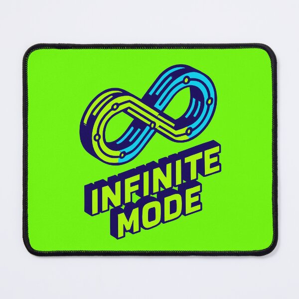 Item preview, Infinite Mode — Neon Futuristic Energy Art designed and sold by DSGIN4YOU.