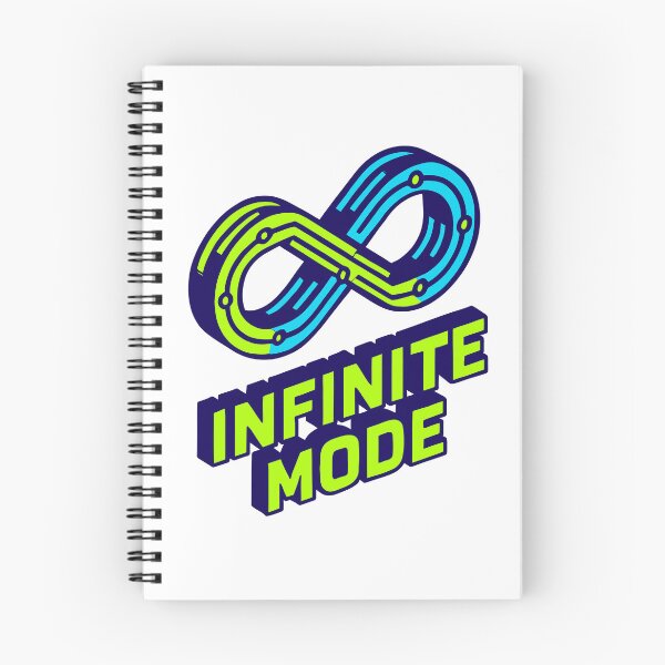 Item preview, Infinite Mode — Neon Futuristic Energy Art designed and sold by DSGIN4YOU.