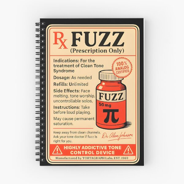 Item preview, PRESCRIPTION FUZZ  designed and sold by TORTAGRAPH.