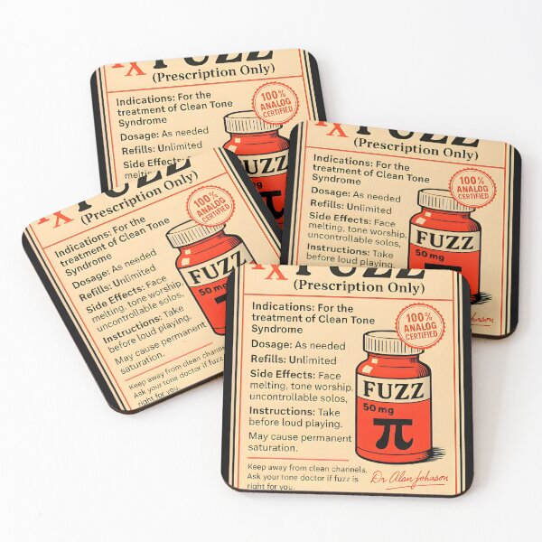 Item preview, PRESCRIPTION FUZZ  designed and sold by TORTAGRAPH.