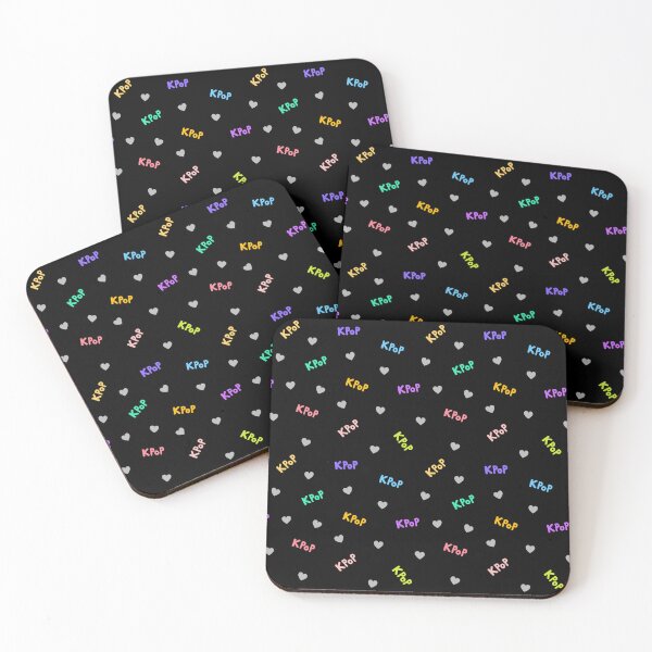 Item preview, Cute Kpop heart pattern designed and sold by ClearAndHappy.