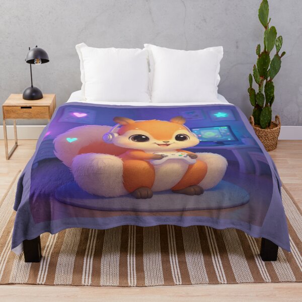Item preview, Niko Gamer – The cute squirrel in his gaming world designed and sold by Cute-Companions.