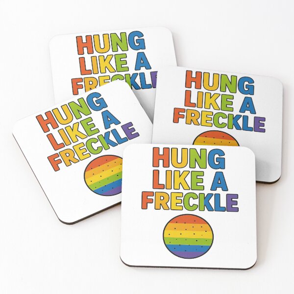 Item preview, HUNG LIKE A FRECKLE! designed and sold by LOST GAY LONDON.