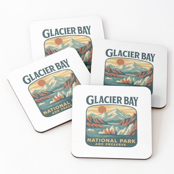 Item preview, Glacier Bay National Park Retro Design designed and sold by Vendeloc.