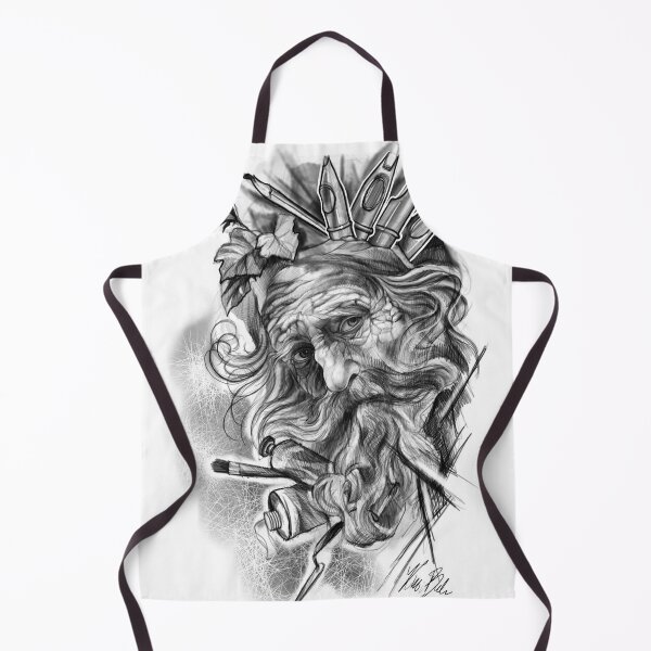 Item preview, Art Old Man Portrait designed and sold by BaleeArtShop.