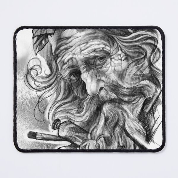 Item preview, Art Old Man Portrait designed and sold by BaleeArtShop.