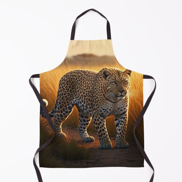 Item preview, Majestic Leopard at Dusk – Power and Grace in the Savannah designed and sold by PawPrintedArt.
