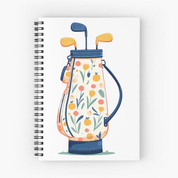 Item preview, Floral golf bag designed and sold by MKV Design.
