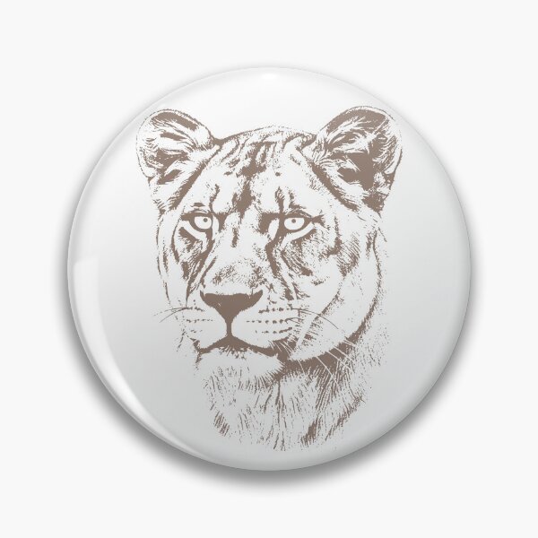 Item preview, Lioness Illustration designed and sold by Zamian86.