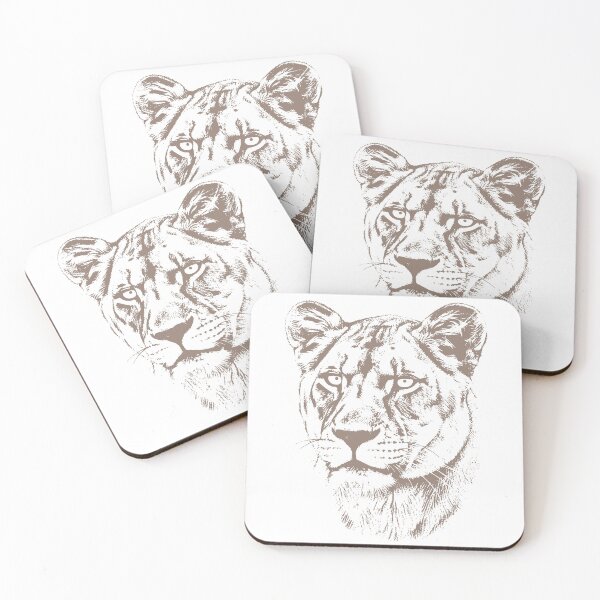 Item preview, Lioness Illustration designed and sold by Zamian86.
