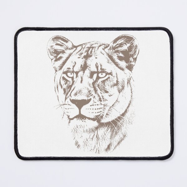 Item preview, Lioness Illustration designed and sold by Zamian86.