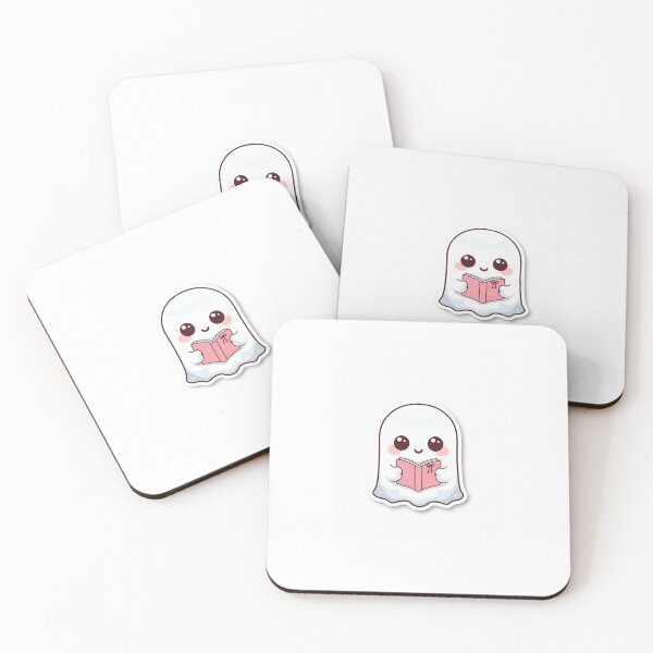 Item preview, ghost reading a book Sticker designed and sold by EdgeFlow.