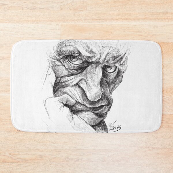 Item preview, Old Man Portrait designed and sold by BaleeArtShop.