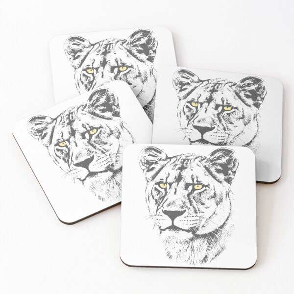 Item preview, Lioness Yellow Eyes designed and sold by Zamian86.