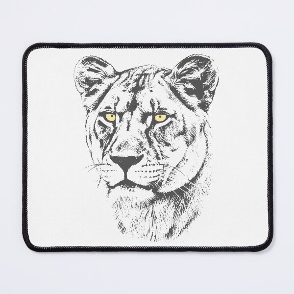 Item preview, Lioness Yellow Eyes designed and sold by Zamian86.