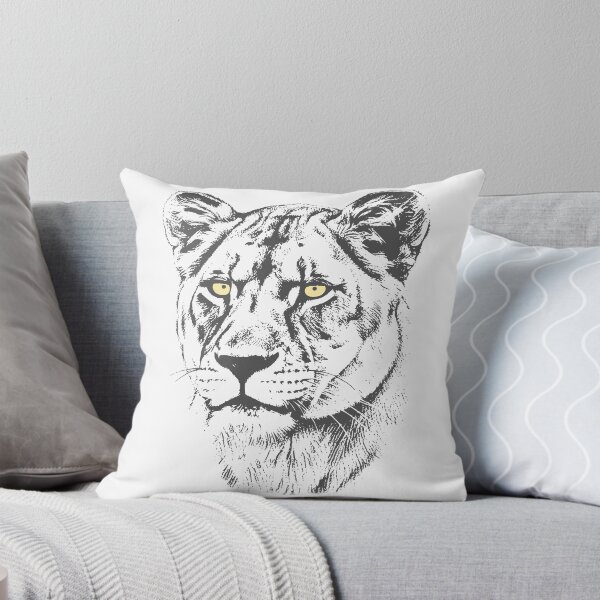 Item preview, Lioness Yellow Eyes designed and sold by Zamian86.