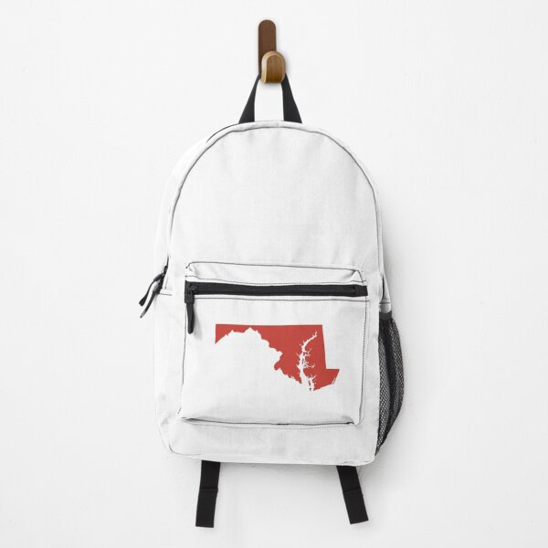 Item preview, Maryland Map Silhouette – Minimal Maroon designed and sold by Paper Drip.