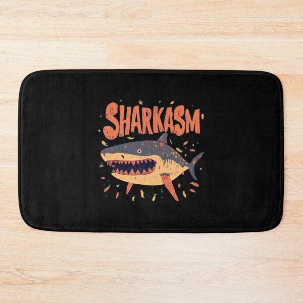 Item preview, Shark Sarcasm Funny Ocean Vibe designed and sold by Oniyasha.
