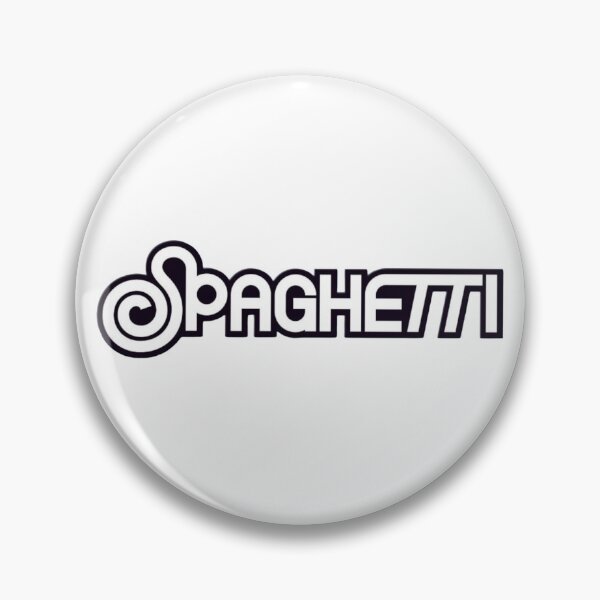 Item preview, Le Sserafim Spaghetti Logo (Black and White)  designed and sold by NadyaEsthetic.