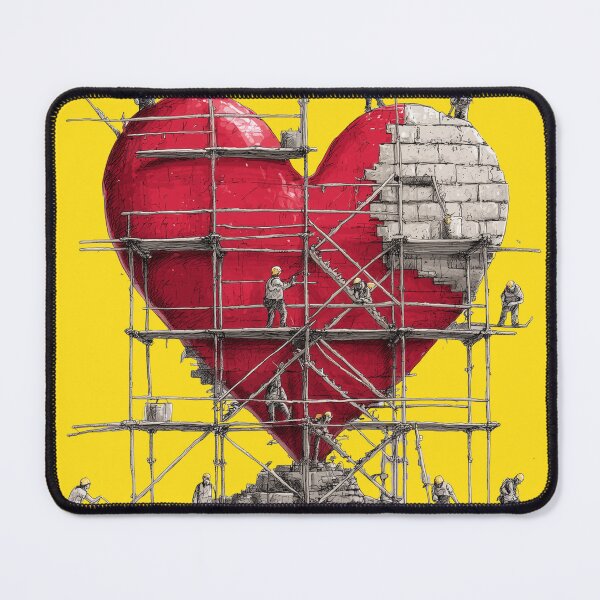 Item preview, Warning: Under Renovation: Emotional Repair Self-Work Metaphor designed and sold by ChefsSpicyFits.