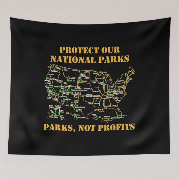 Item preview, Protect Our National Parks – Parks, Not Profits designed and sold by ekm2766.