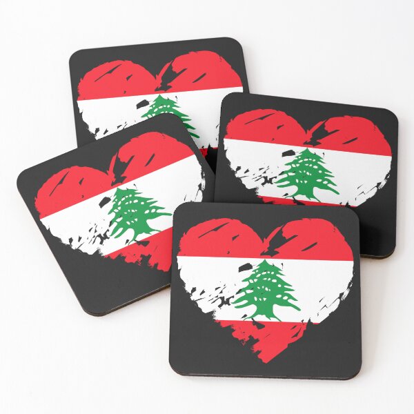 Aperçu de l'œuvre J'aime le Liban - أحب لبنان créée et vendue par DreamBrushy.