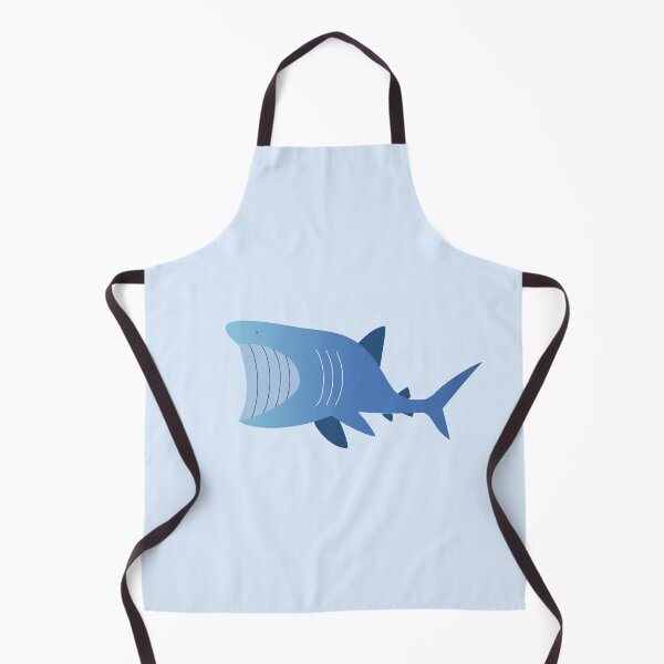 Item preview, Basking Shark – Light Blue designed and sold by typewithjuliette.