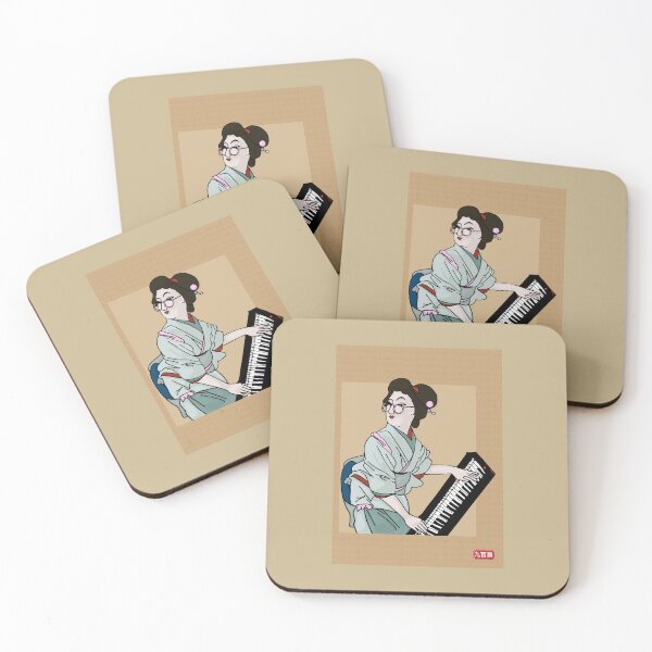 Item preview, Geisha Groove Keyboardist designed and sold by MynahNeeds.