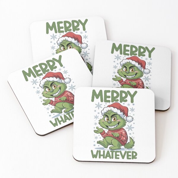 Item preview, Too Grumpy for Christmas – Funny Green Holiday Monster designed and sold by SoftStyleStudio ⭐⭐⭐.