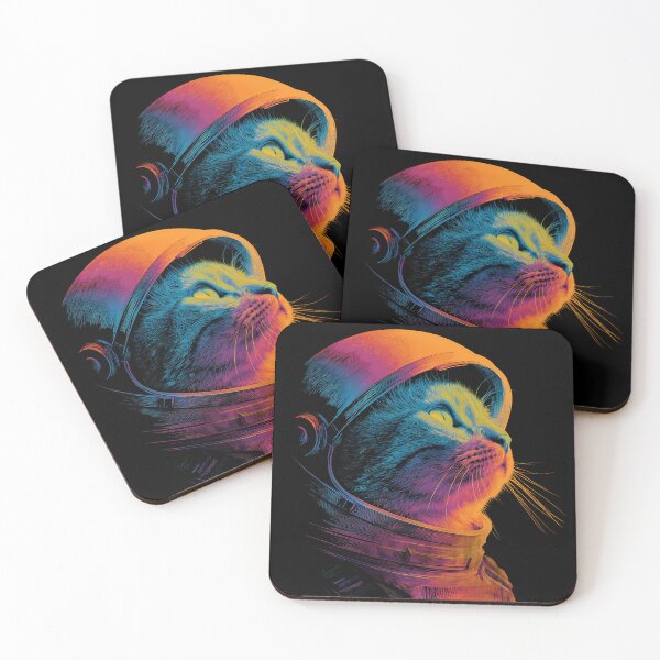 Item preview, Space Cat Astronaut I designed and sold by WolfmanProphecy.