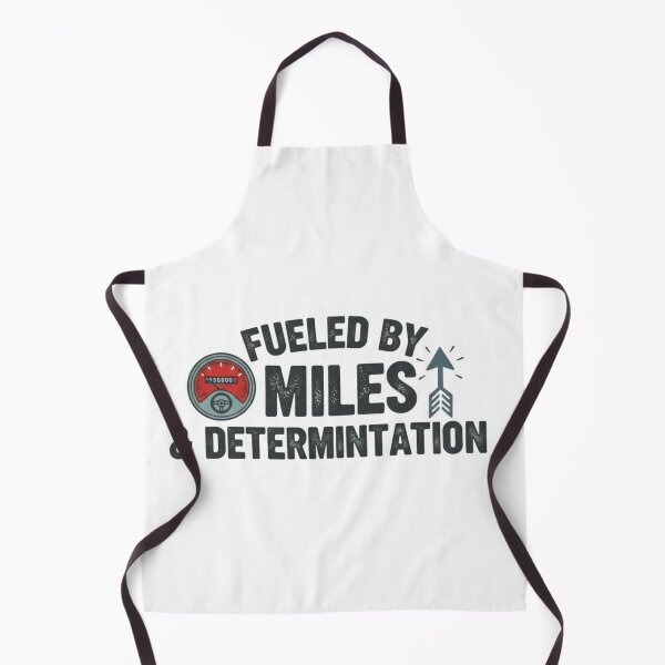 Item preview, Fueled by Miles & Determination Sticker - Trucker Drive Decal designed and sold by EverBranz-stor.