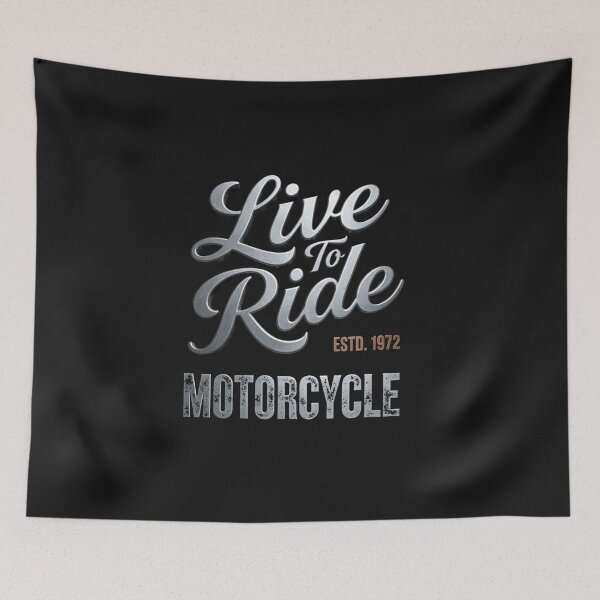 Item preview, Live to Ride Motorcycle designed and sold by ESTD.1972 .