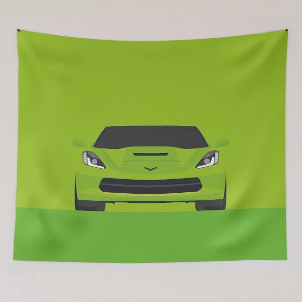 Item preview, Corvette C7 - Vector drawing designed and sold by yohannlp.