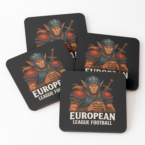Item preview, Fantasy Football Art of a Warrior ELF ready for European League Football designed and sold by Spank My Yeti.