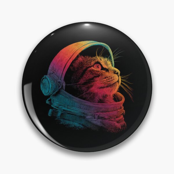 Item preview, Space Cat Astronaut II designed and sold by WolfmanProphecy.
