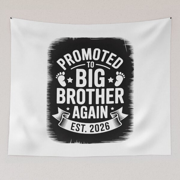 Item preview, Promoted to Big Brother Again 2026 Baby Announcement designed and sold by Gogetgiggles.