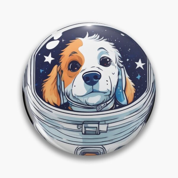 Item preview, Space Pup – Cosmic Explorer designed and sold by Artclo3.