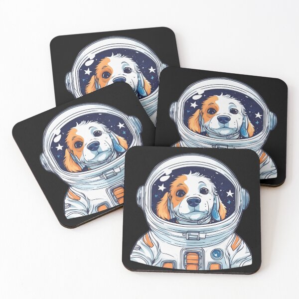 Item preview, Space Pup – Cosmic Explorer designed and sold by Artclo3.