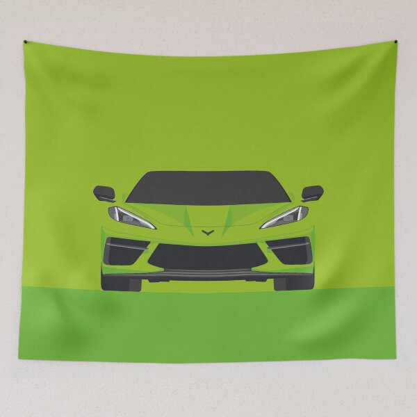 Item preview, Corvette C8 - Vector drawing designed and sold by yohannlp.
