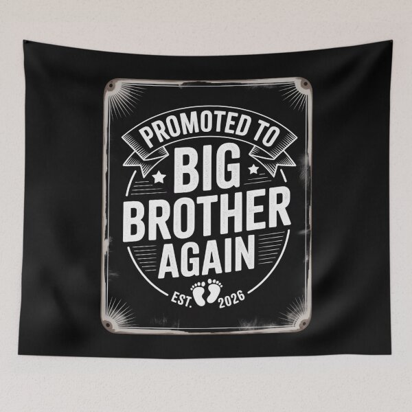 Item preview, Promoted to Big Brother Again 2026 Baby Announcement designed and sold by Gogetgiggles.
