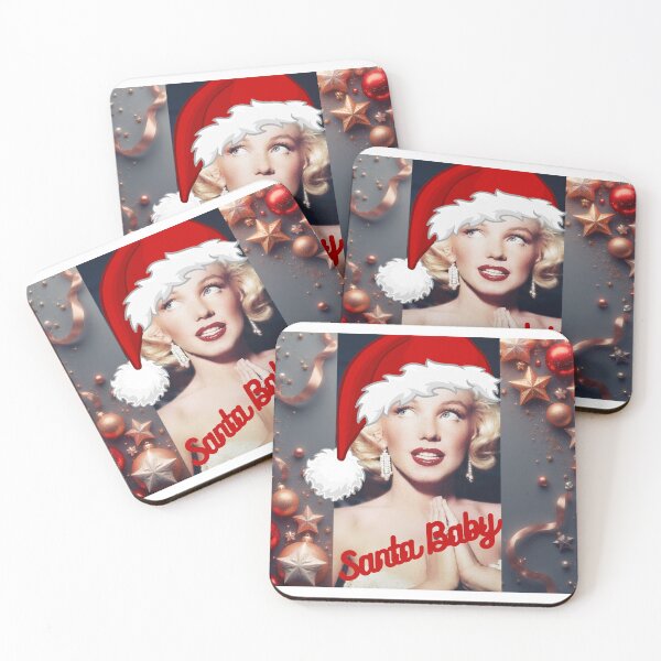 Item preview, #SantaBaby #RetroChristmas #VintageGlam #HolidayAesthetic #RetroAesthetic #VintageHoliday #PinupStyle #ChristmasArt #GlamChristmas #ClassicHollywood designed and sold by GypsyJewlz.