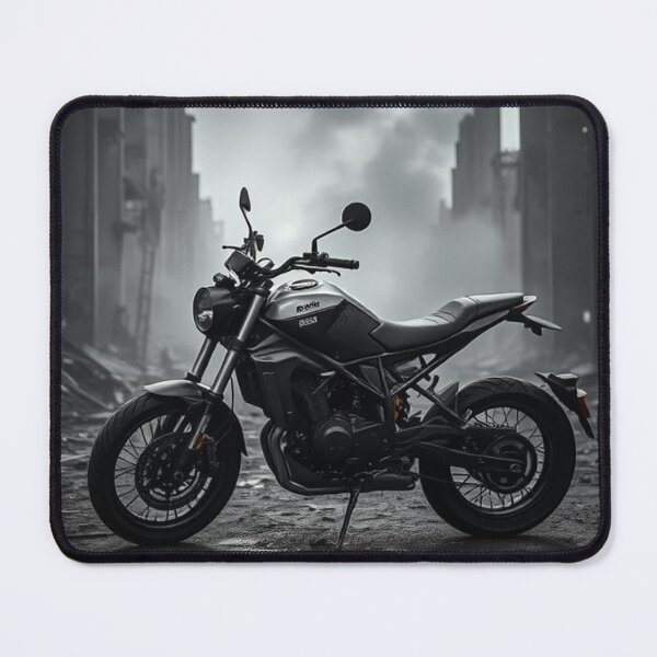 Item preview, Motorcycle In A Ruins City designed and sold by Midiss.