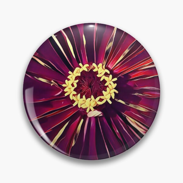 Item preview, Deep and Dark Zinnia designed and sold by Blue Orchid.